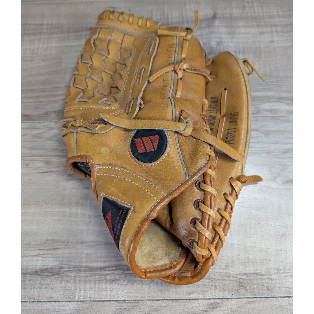 Vtg Dunlop Diamond Pro Glove (FW-5000-1) Leather Baseball - Right Hand Throw RHT